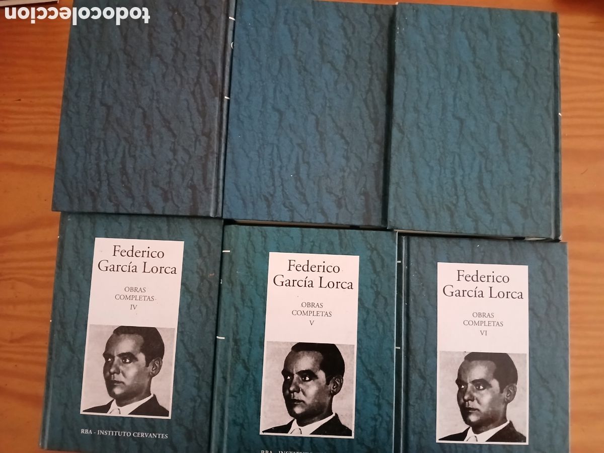 Libros de segunda mano: ObrasCompletas, 6 tomos ( Completa ). Federico Garc&iacute;a Lorca. - Foto 2