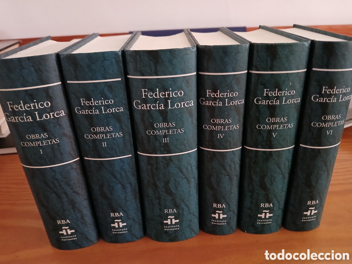 Libros de segunda mano: ObrasCompletas, 6 tomos ( Completa ). Federico Garc&iacute;a Lorca. - Foto 3