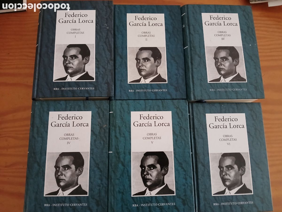 Libros de segunda mano: ObrasCompletas, 6 tomos ( Completa ). Federico Garc&iacute;a Lorca. - Foto 1
