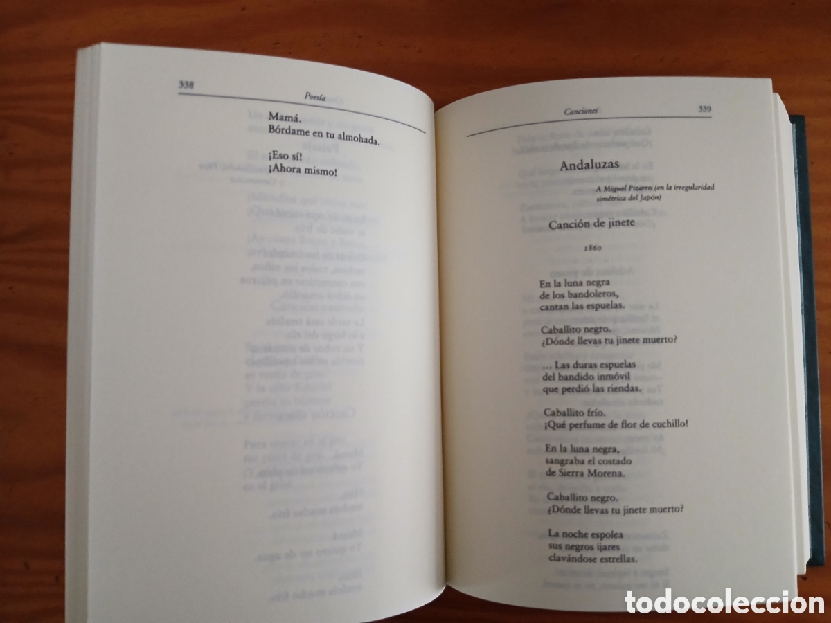 Libros de segunda mano: ObrasCompletas, 6 tomos ( Completa ). Federico Garc&iacute;a Lorca. - Foto 5