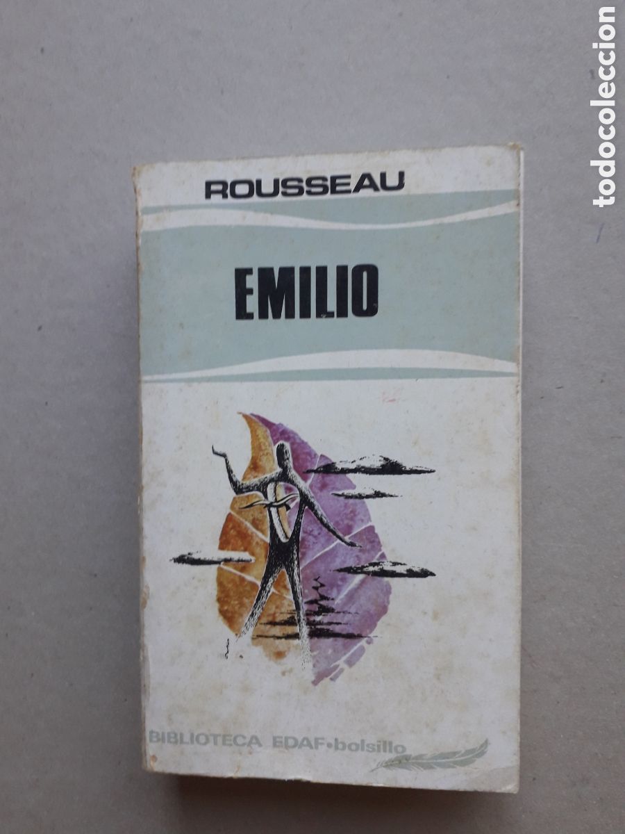 Libros de segunda mano: ROUSSEAU - EMILIO O DE LA EDUCACION - BIBLIOTECA EDAF BOLSILLO **t28 - Foto 1
