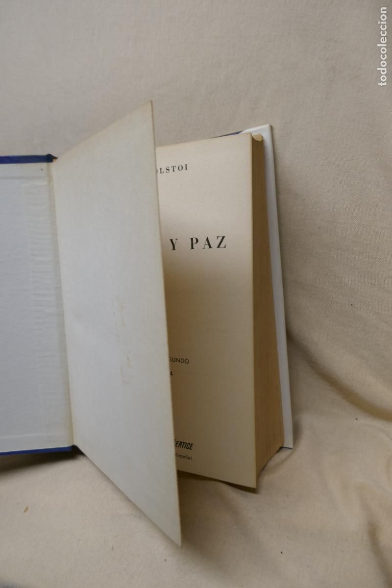 Libros de segunda mano: GUERRA Y PAZ - TOMO I-II - Leon TOLSTOI - Foto 7