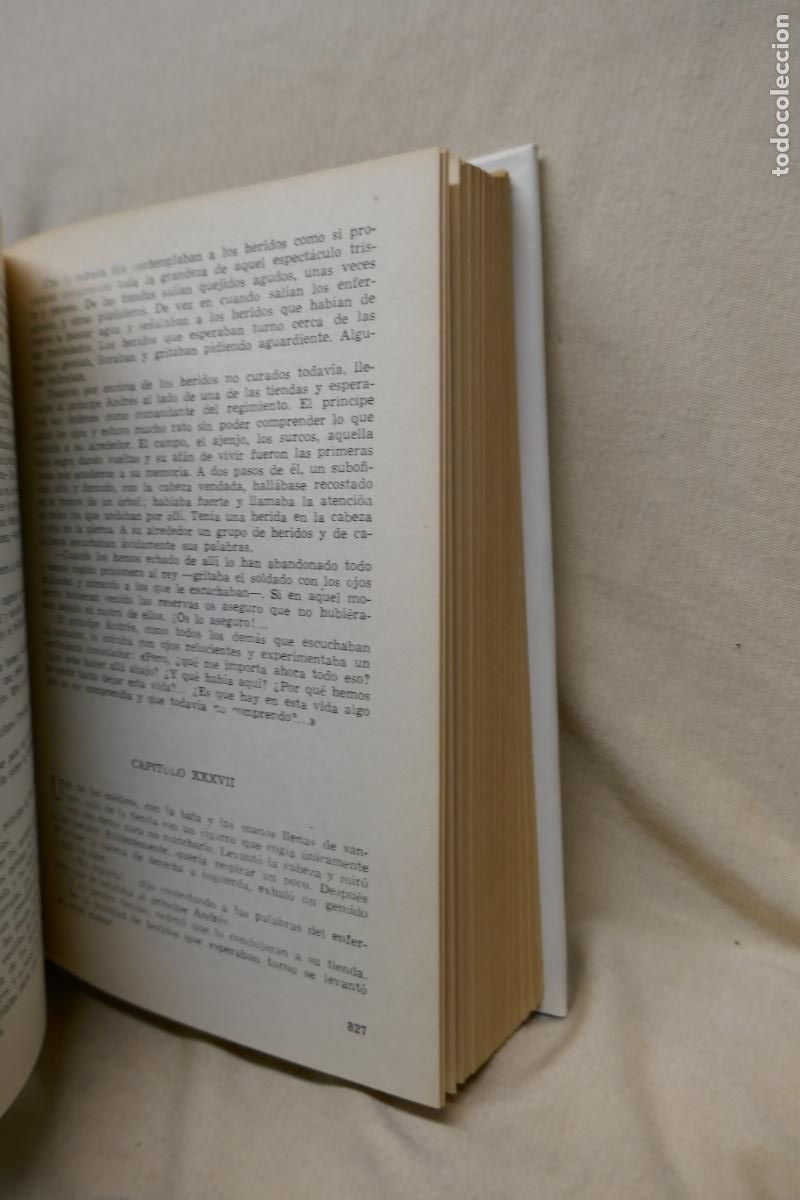 Libros de segunda mano: GUERRA Y PAZ - TOMO I-II - Leon TOLSTOI - Foto 9