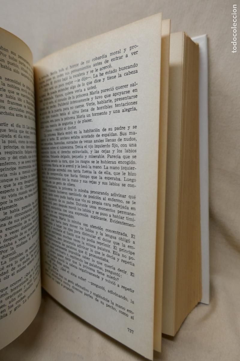 Libros de segunda mano: GUERRA Y PAZ - TOMO I-II - Leon TOLSTOI - Foto 10