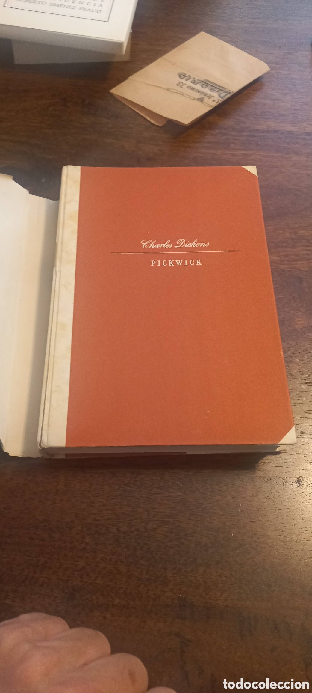 Libros de segunda mano: Documentos p&oacute;stumos del club Pickwick, Charles Dickens - Foto 2