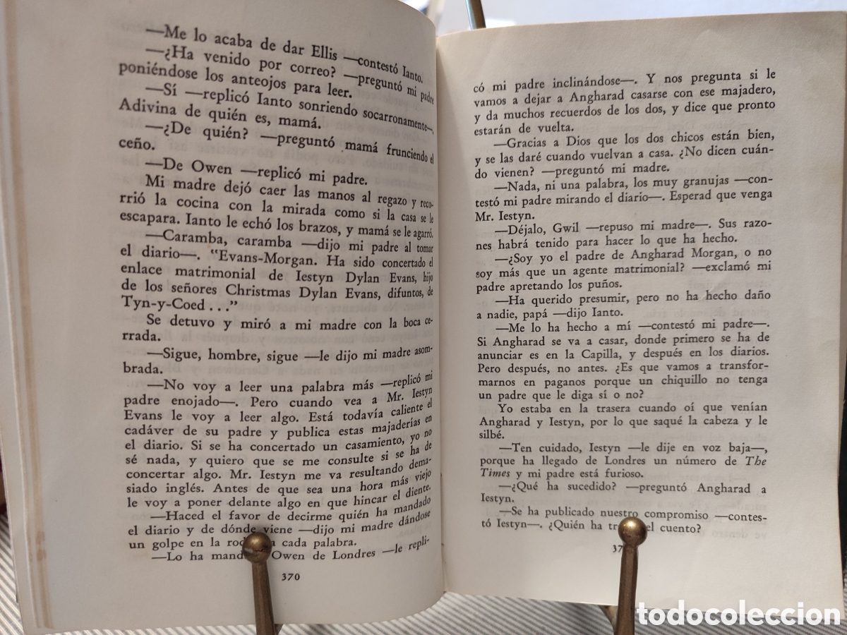 Libros de segunda mano: &rdquo;CUAN VERDE ERA MI VALLE&rdquo; 1944 - Foto 3