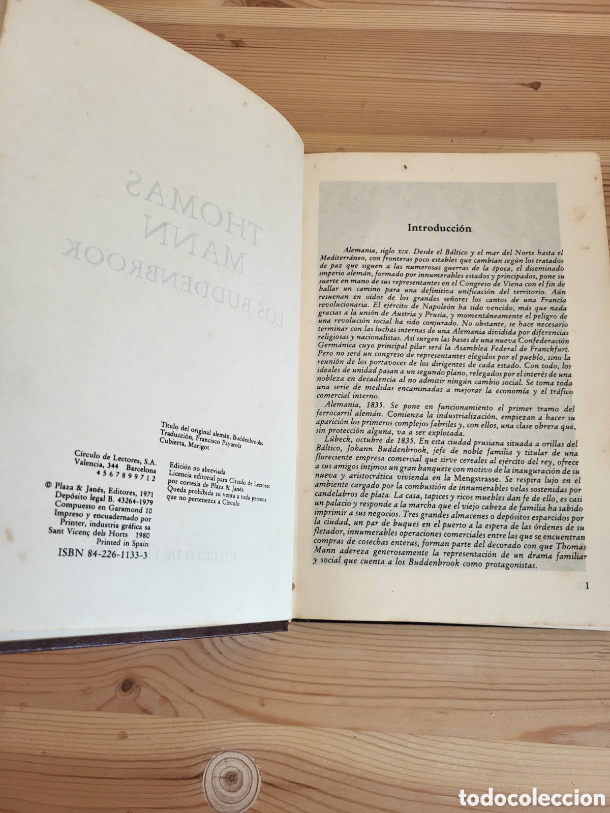 Libros de segunda mano: Los Buddenbrook/Thomas Mann - Foto 2