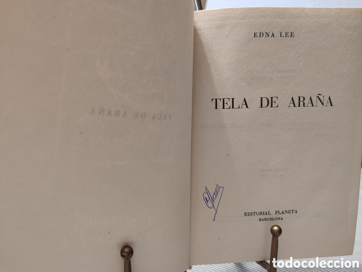 Libros de segunda mano: TELA DE ARA&Ntilde;A. 1950. Edna Lee - Foto 3
