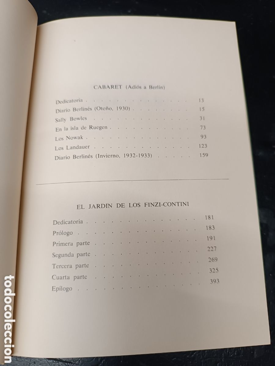 Libros de segunda mano: El jard&iacute;n de los Finzi Contini - Foto 3