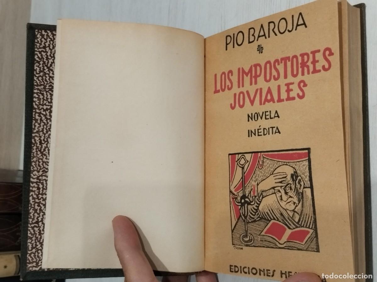 Libros de segunda mano: P&iacute;o Baroja. Los impostores joviales. Hesperia. - Foto 3