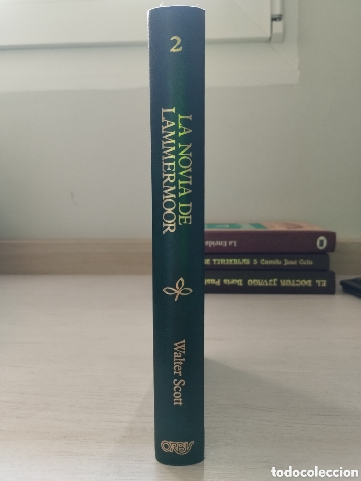 Libros de segunda mano: Walter Scott. La novia de Lammermoor. Orbis. - Foto 2
