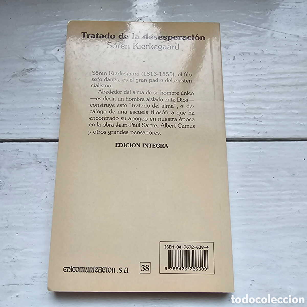 Libros de segunda mano: TRATADO DE LA DESESPERACI&Oacute;N - SOREN KIERKEGAARD - Foto 2