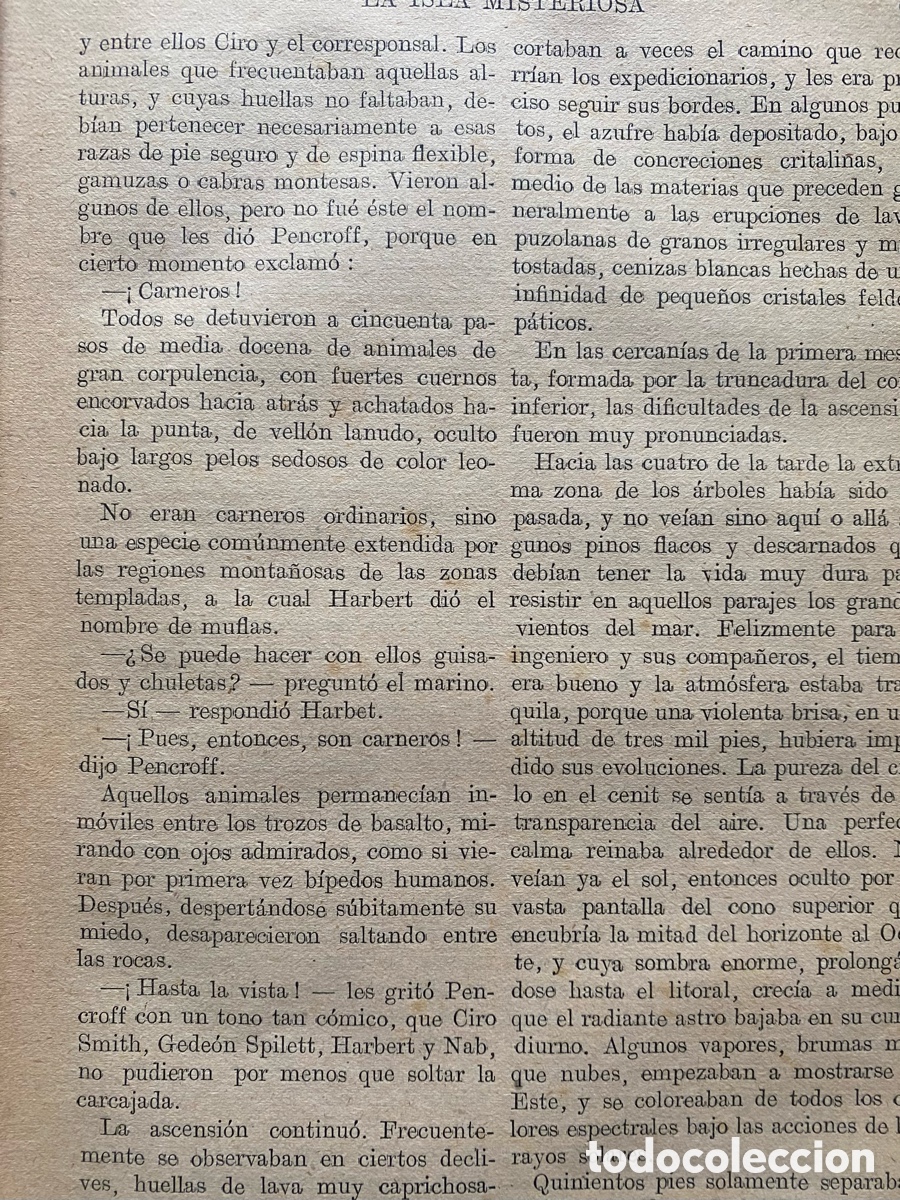 Libros de segunda mano: La isla misteriosa (2 tomos) Julio Verne - Foto 8
