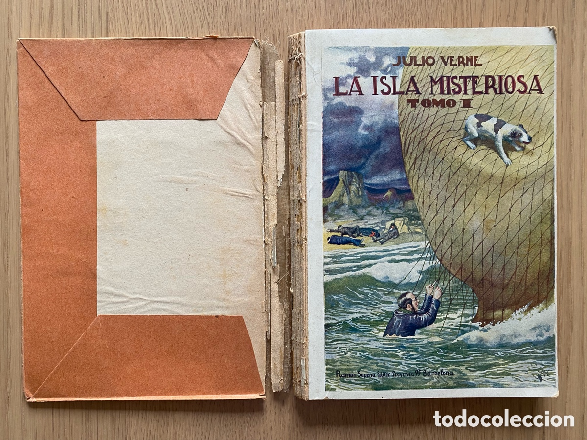 Libros de segunda mano: La isla misteriosa (2 tomos) Julio Verne - Foto 1