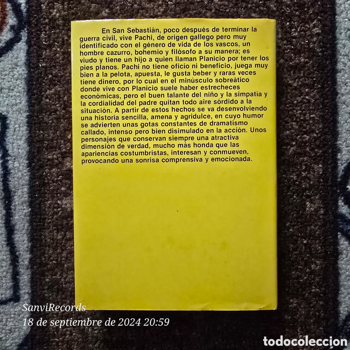 Libros de segunda mano: PLANICIO (JOSE LUIS OLAIZOLA) (PLANETA) - Foto 2