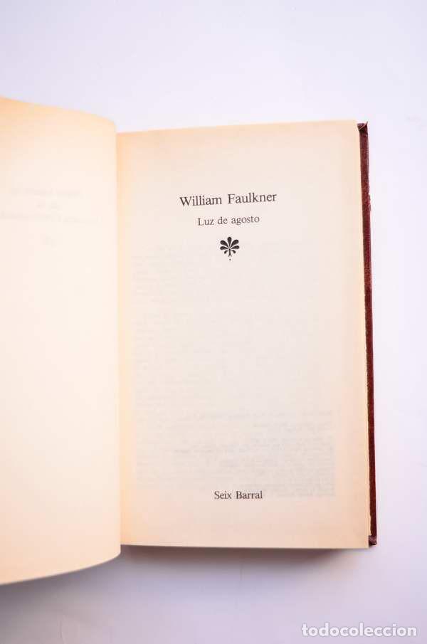 Libros de segunda mano: Luz de agosto - FAULKNER, William - Foto 2