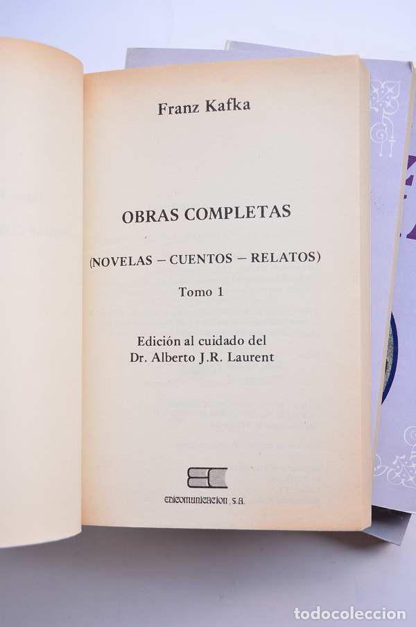 Libros de segunda mano: Franz Kafka. Obras completas - KAFKA, Franz - Foto 5