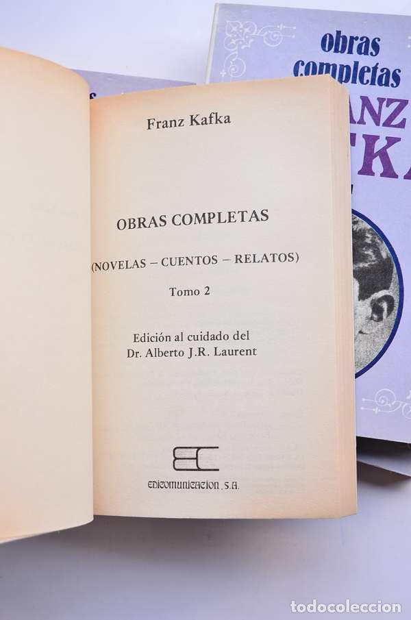 Libros de segunda mano: Franz Kafka. Obras completas - KAFKA, Franz - Foto 6