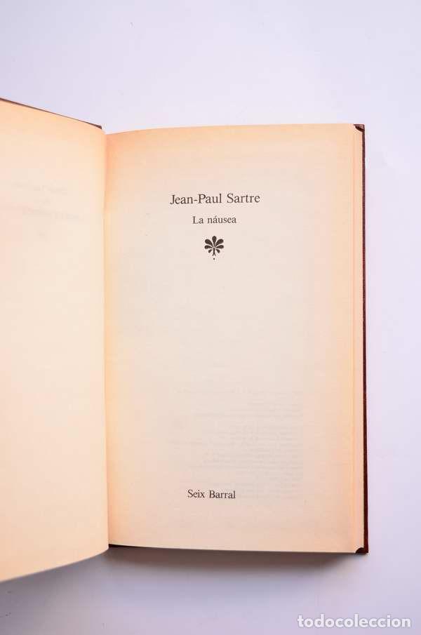 Libros de segunda mano: La N&aacute;usea - SARTRE, Jean-Paul - Foto 2