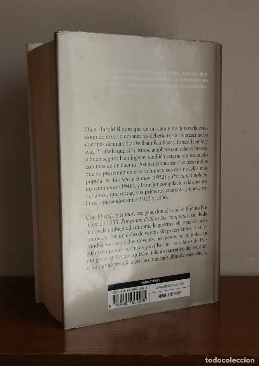 Libros de segunda mano: NARRATIVA ESENCIAL. Ernest Hemingway. RBA. - Foto 3