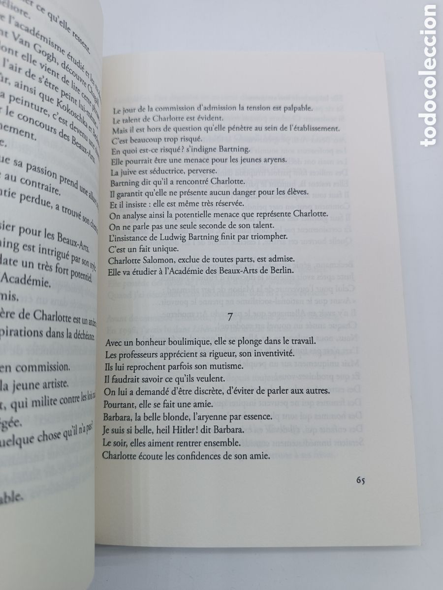 Libros de segunda mano: Charlotte David Foenkinos editado Gallimard - Foto 3