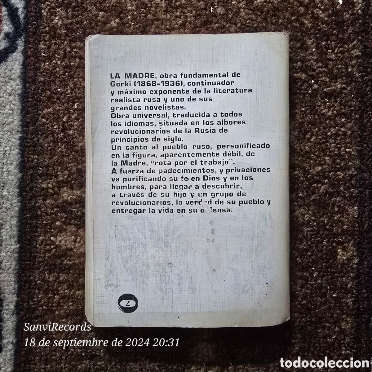 Libros de segunda mano: LA MADRE (M. GORKI) (Z) - Foto 2