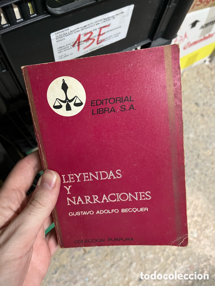 Libros de segunda mano: 13E LEYENDAS Y NARRACIONES GUSTAVO ADOLFO BECQUER - Foto 1