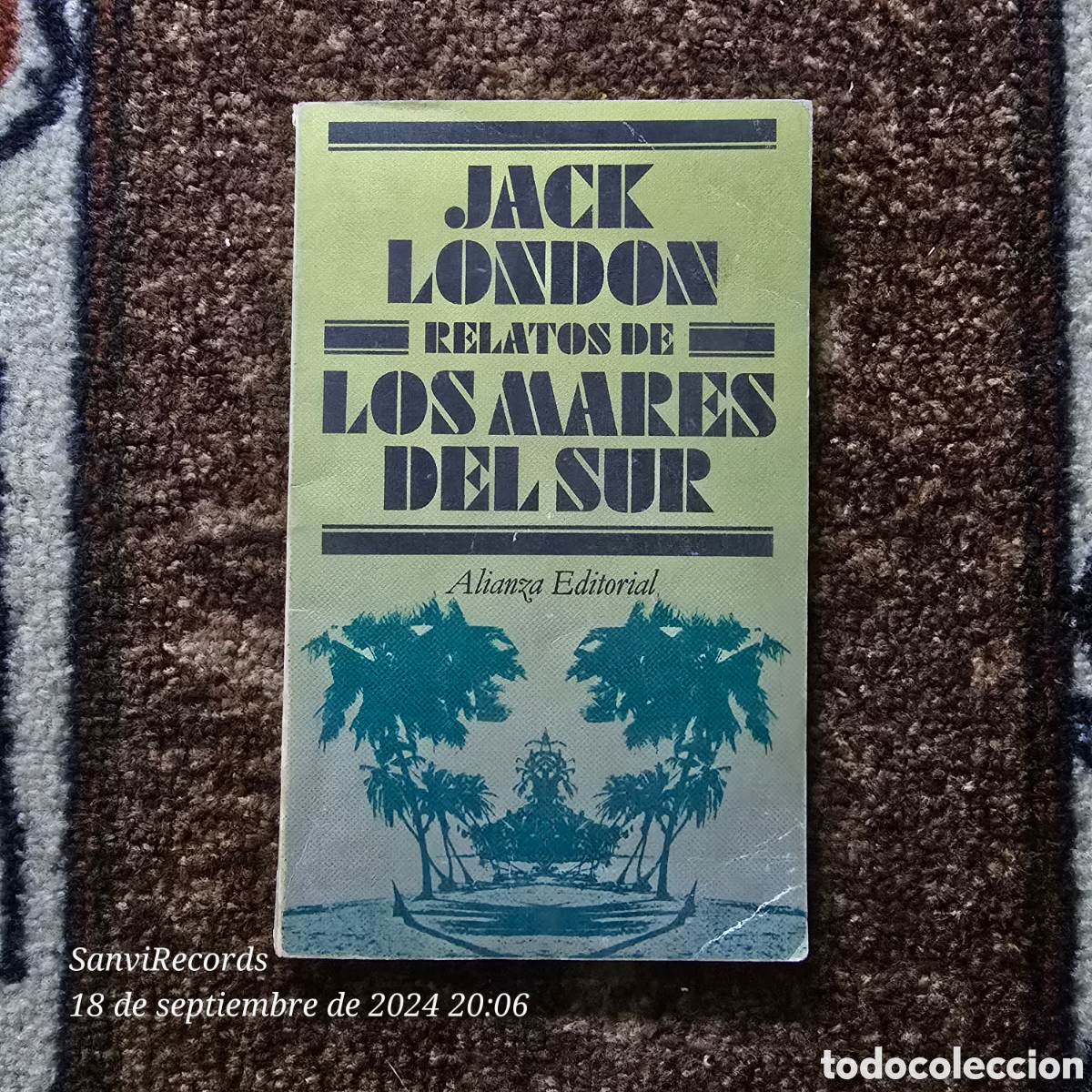 Libros de segunda mano: RELATOS DE LOS MARES DEL SUR (JACK LONDON) (ALIANZA EDITORIAL) - Foto 1