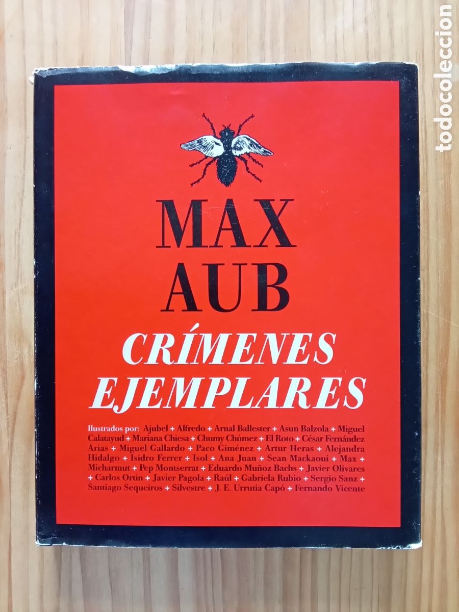 Libros de segunda mano: Max Aub. Crimenes ejemplares. Libro ilustrado. - Foto 1