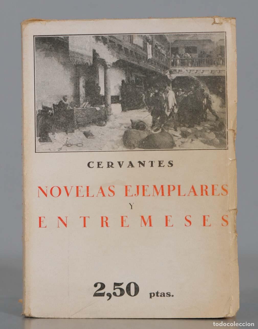 Libros de segunda mano: Novelas ejemplares y entremeses M. de Cervantes Saavedra - Foto 1