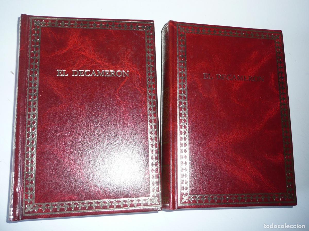 Libros de segunda mano: El Decameron - Boccaccio (Ediciones Dalmau, 1981) 2 tomos - Foto 4