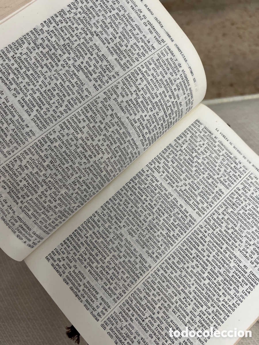 Libros de segunda mano: Obras completas Blasco Ib&aacute;&ntilde;ez 3 tomos - Foto 4