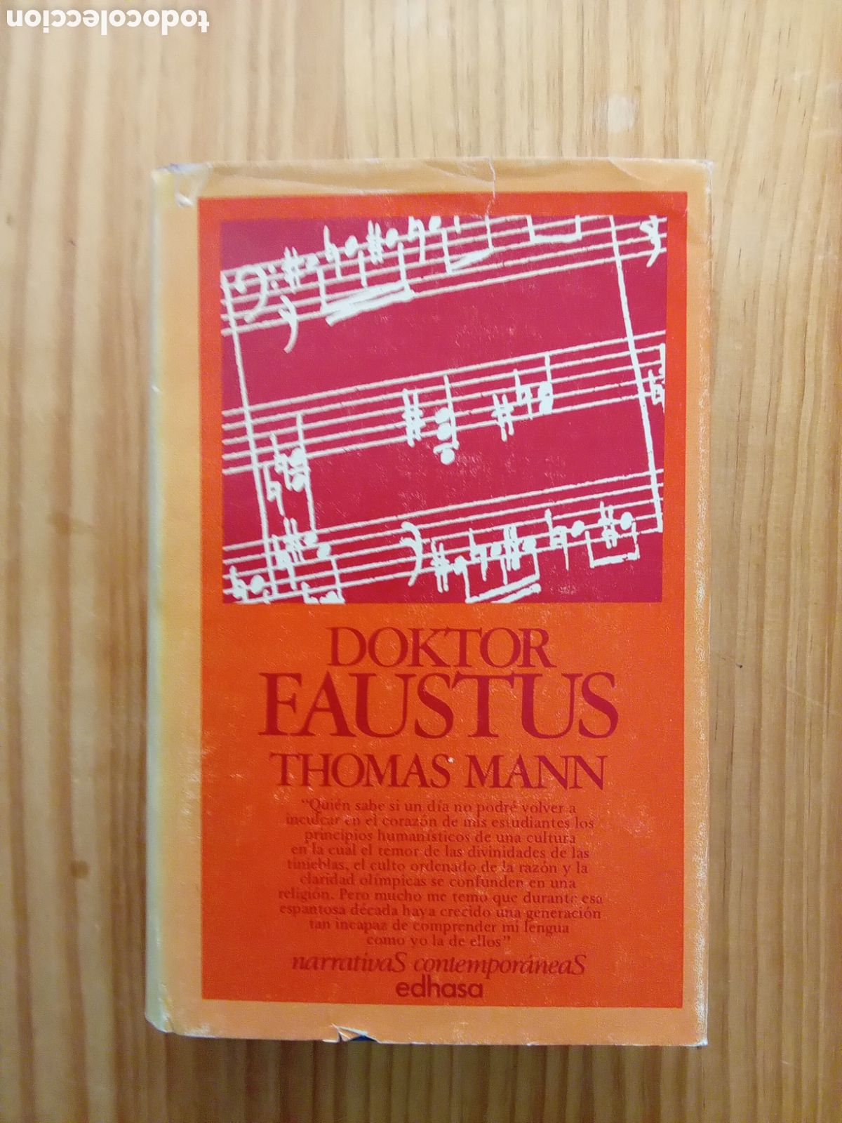 Libros de segunda mano: Doktor Faustus. Thomas Mann - Foto 1