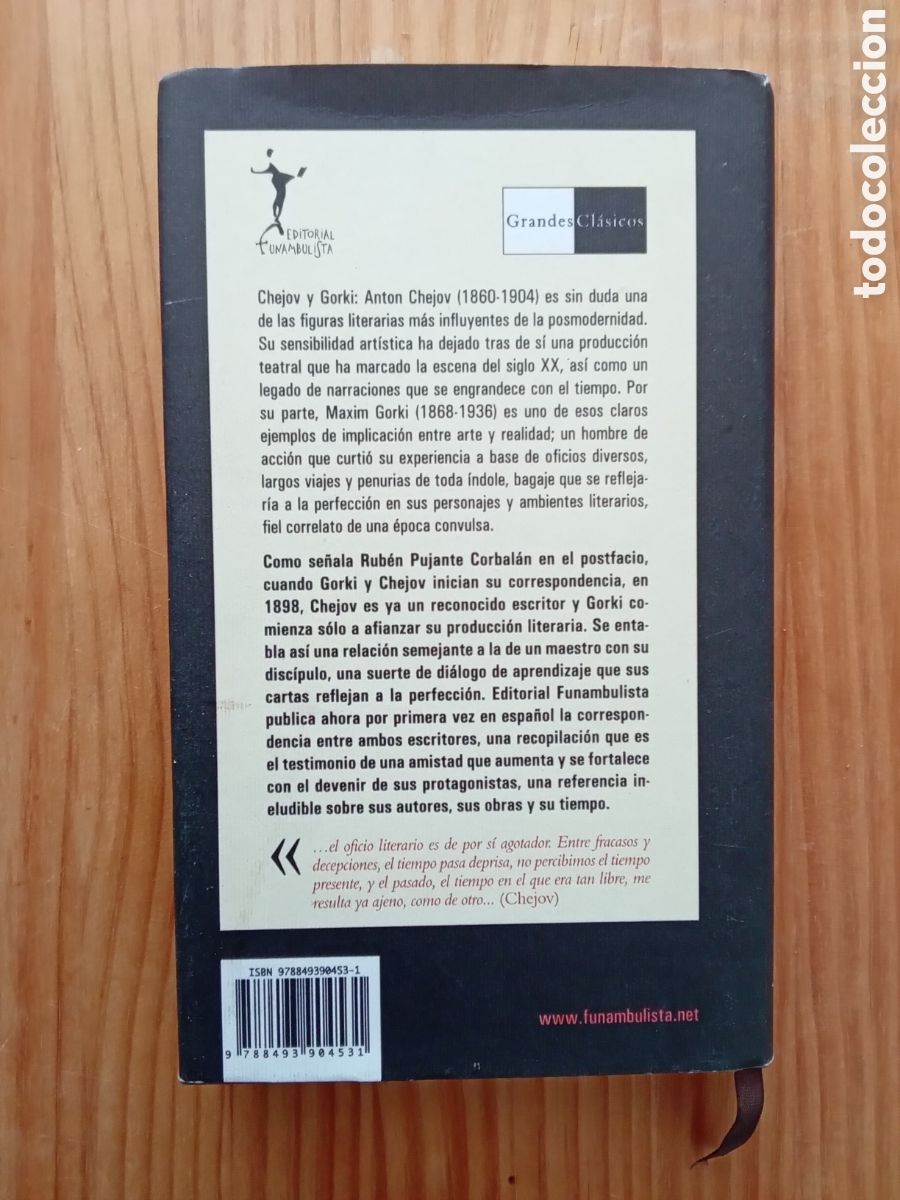 Libros de segunda mano: Correspondencia. Ch&eacute;jov/ Gorki. - Foto 2