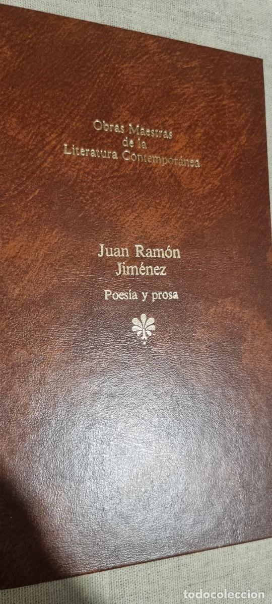 Libros de segunda mano: Poes&iacute;a y prosa - Juan Ram&oacute;n Jim&eacute;nez - 1984 - Foto 2