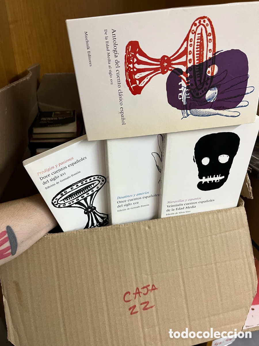 Libros de segunda mano: Antolog&iacute;a cuento cl&aacute;sico espa&ntilde;ol MUCHNIK maravillas espantos desatinos amorios prodigios pasiones