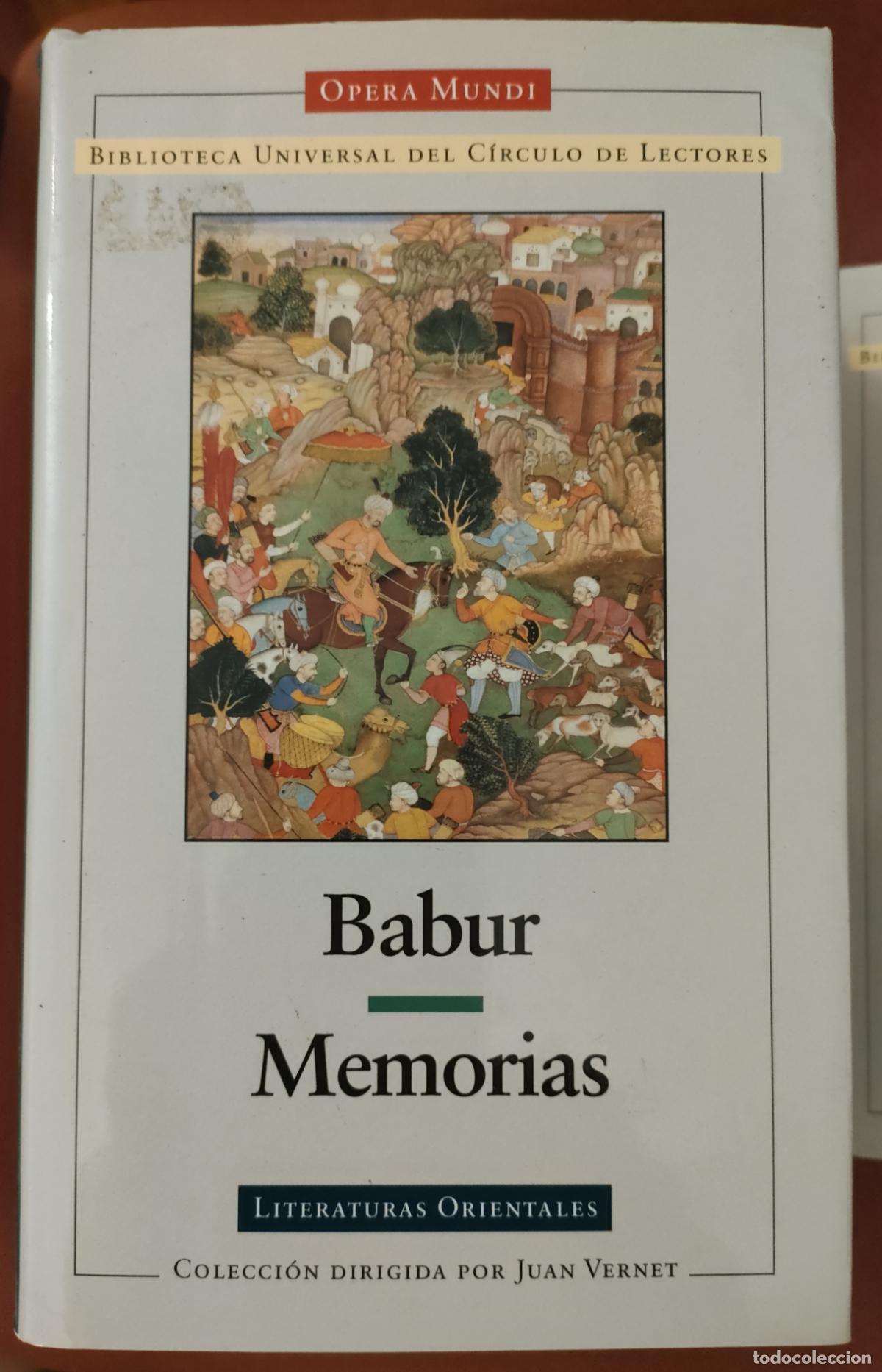 Libros de segunda mano: Babur. Memorias. 2001 - Foto 1