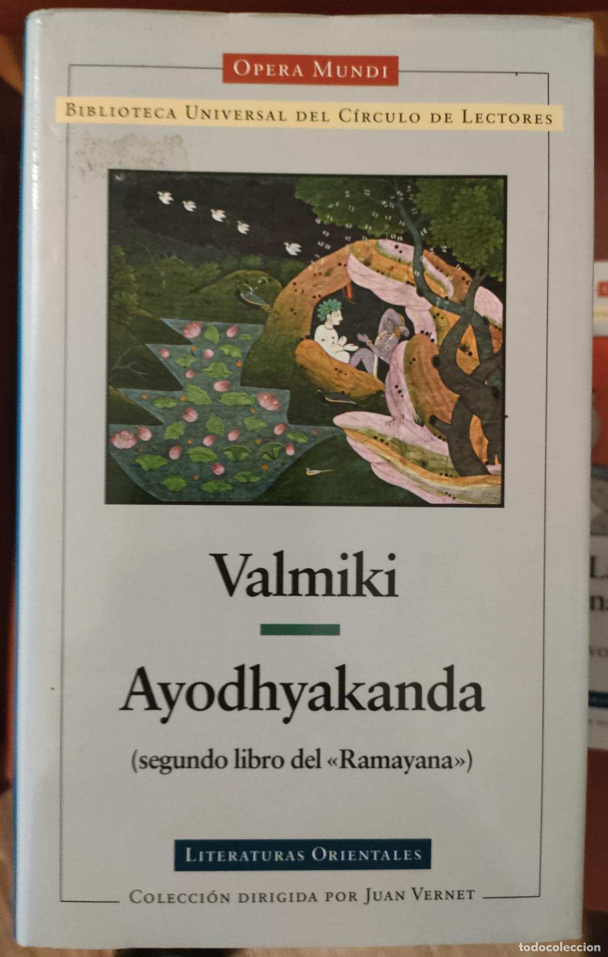 Libros de segunda mano: Valmiki. Ayodhyakanda (segundo libro del Ramayana). 2001 - Foto 1