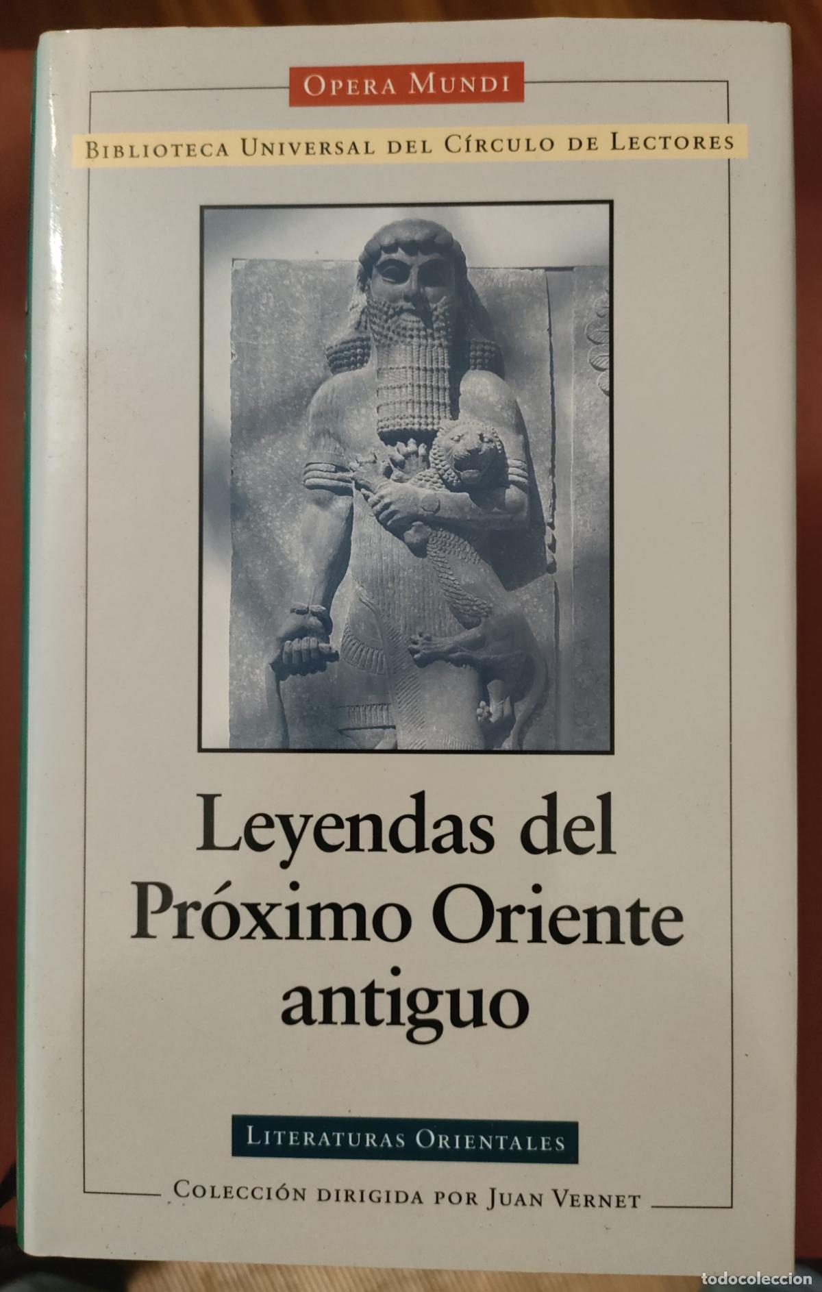 Libros de segunda mano: Leyendas del Pr&oacute;ximo Oriente antiguo. 1999 - Foto 1