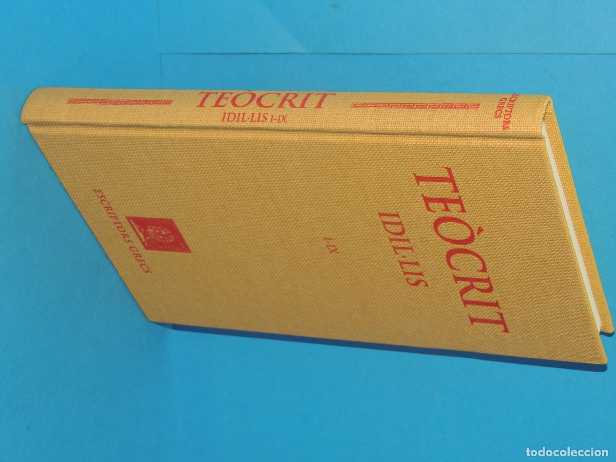 Libros de segunda mano: TE&Ograve;CRIT.- IDIL&middot;LIS. VOLUM I - Foto 2