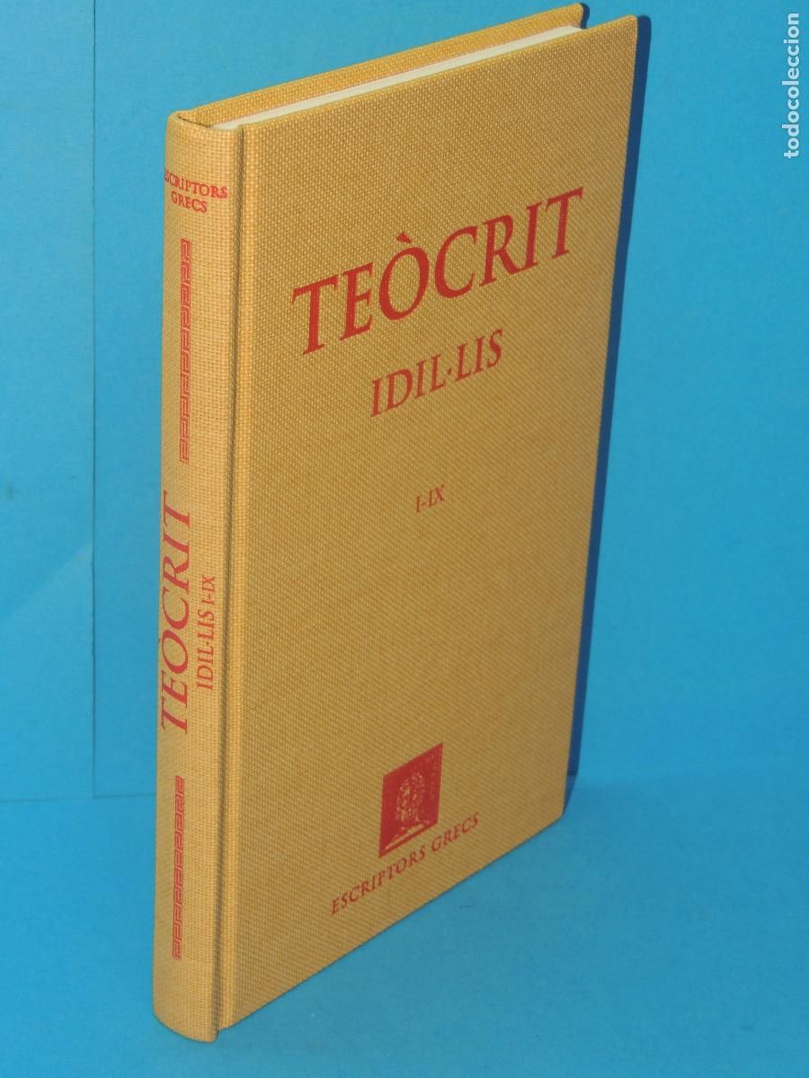 Libros de segunda mano: TE&Ograve;CRIT.- IDIL&middot;LIS. VOLUM I - Foto 1