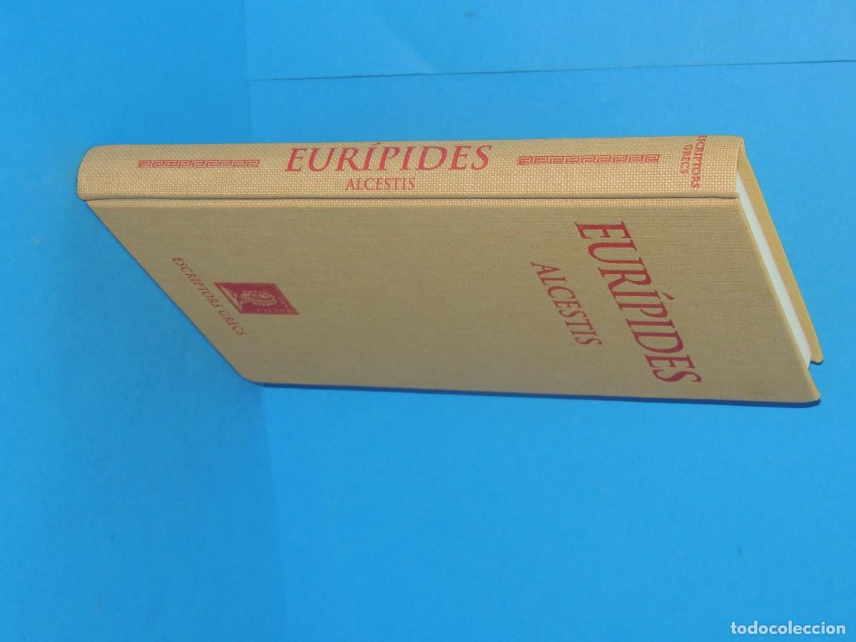 Libros de segunda mano: EUR&Iacute;PIDES.- TRAG&Egrave;DIES. VOLUM I. ALCESTIS - Foto 2