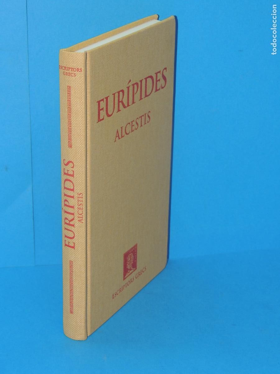 Libros de segunda mano: EUR&Iacute;PIDES.- TRAG&Egrave;DIES. VOLUM I. ALCESTIS - Foto 1