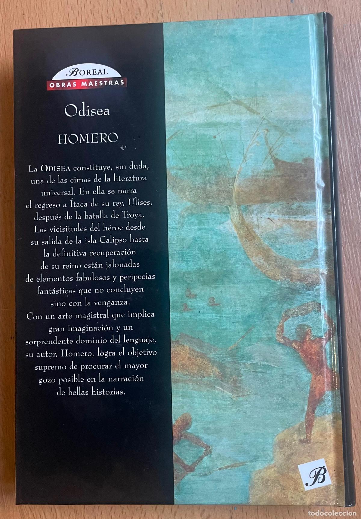 Libros de segunda mano: ODISEA, HOMERO, Obras maestras, Boreal - Foto 2