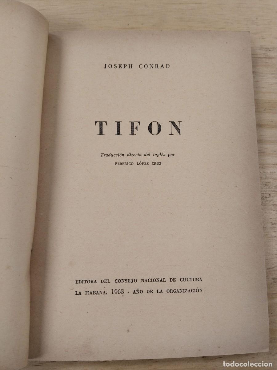 Libros de segunda mano: Tif&oacute;n - Joseph Conrad - Foto 3