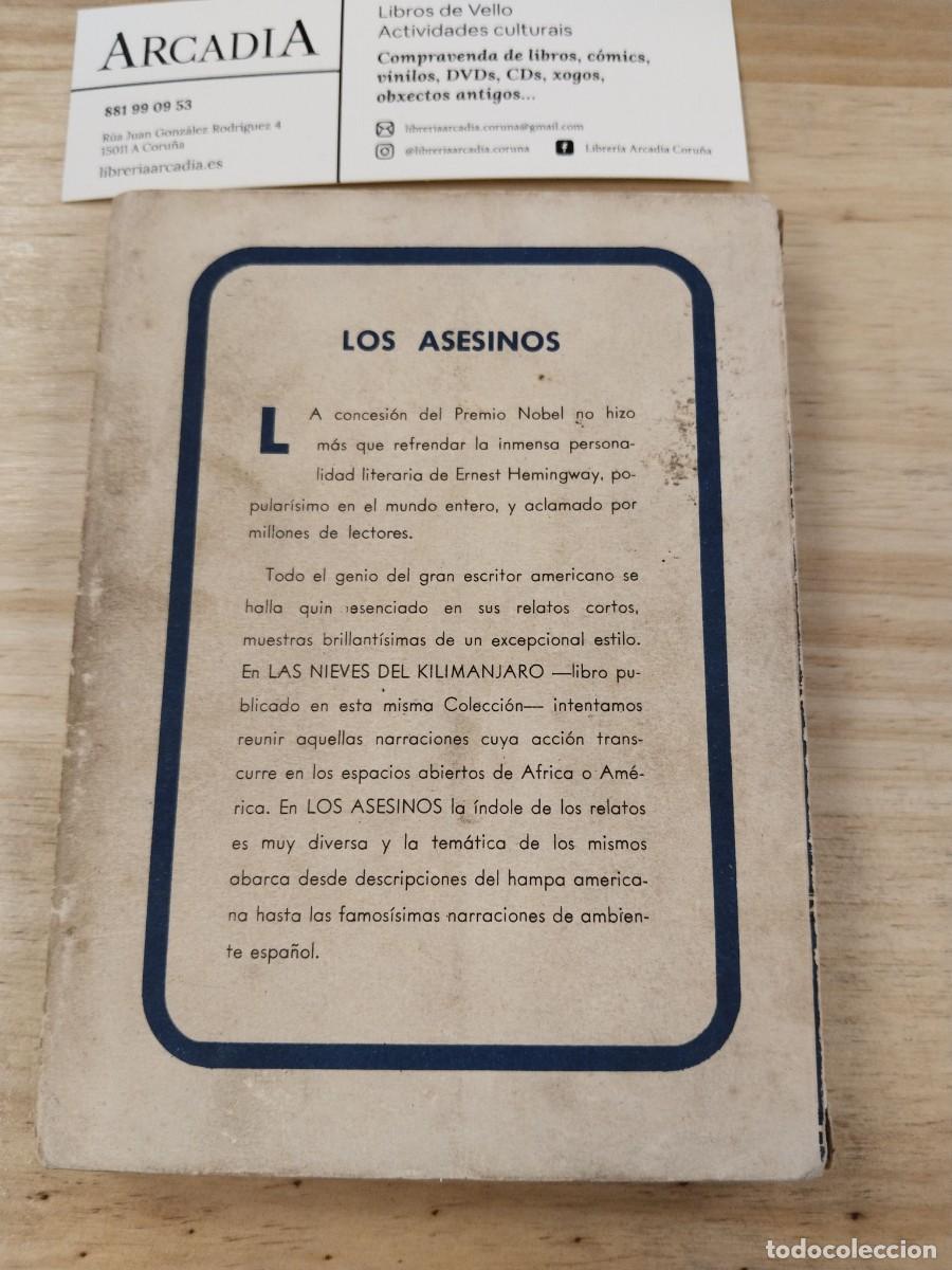 Libros de segunda mano: Los Asesinos - Ernest Hemingway - Foto 2