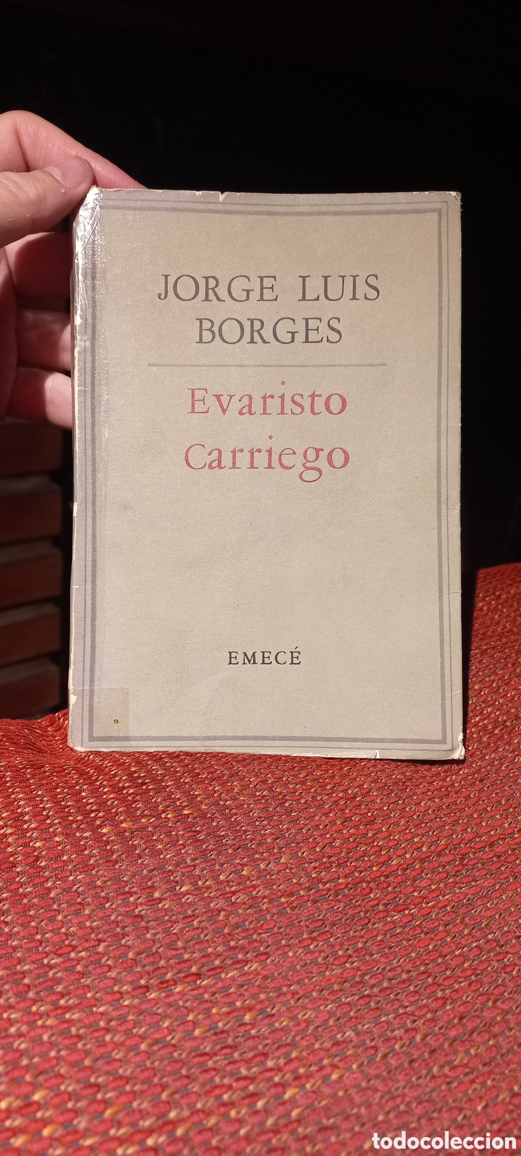 Libros de segunda mano: Evaristo Carriego, Jorge Luis Borges - Foto 1