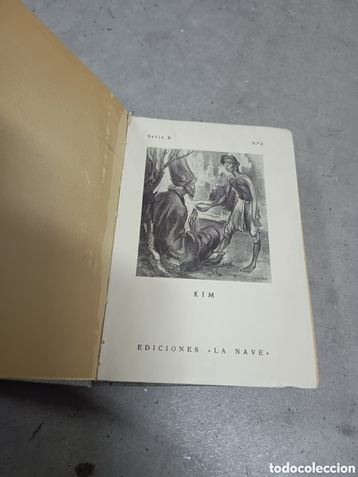 Libros de segunda mano: KIM - RUDYARD KIPLING - SERIE B N&ordm; 2 - ED. LA NAVE - Foto 5