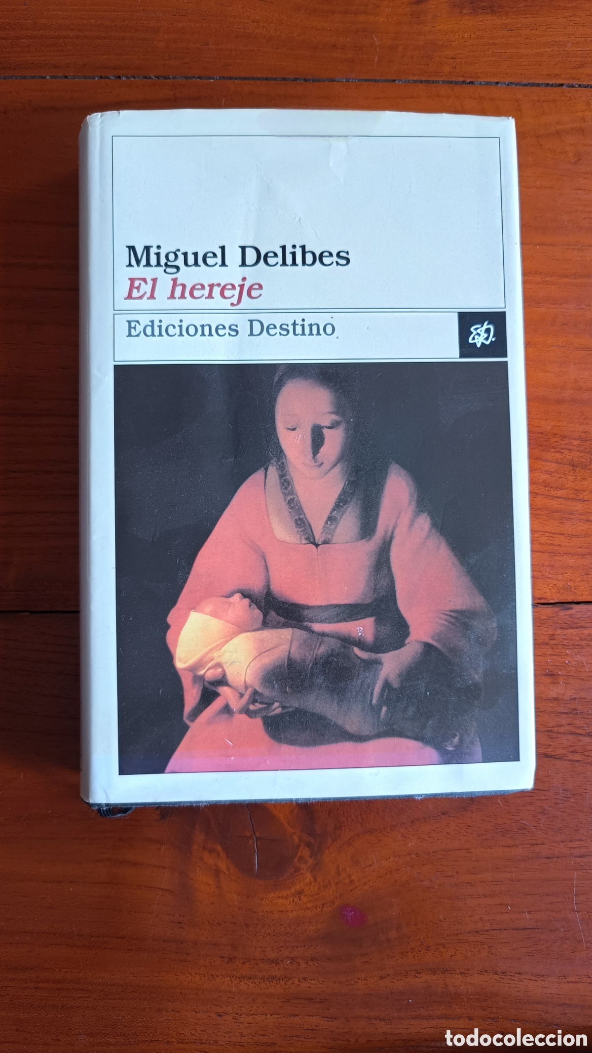 Libros de segunda mano: El Hereje de Miguel Delibes firmado - Foto 1