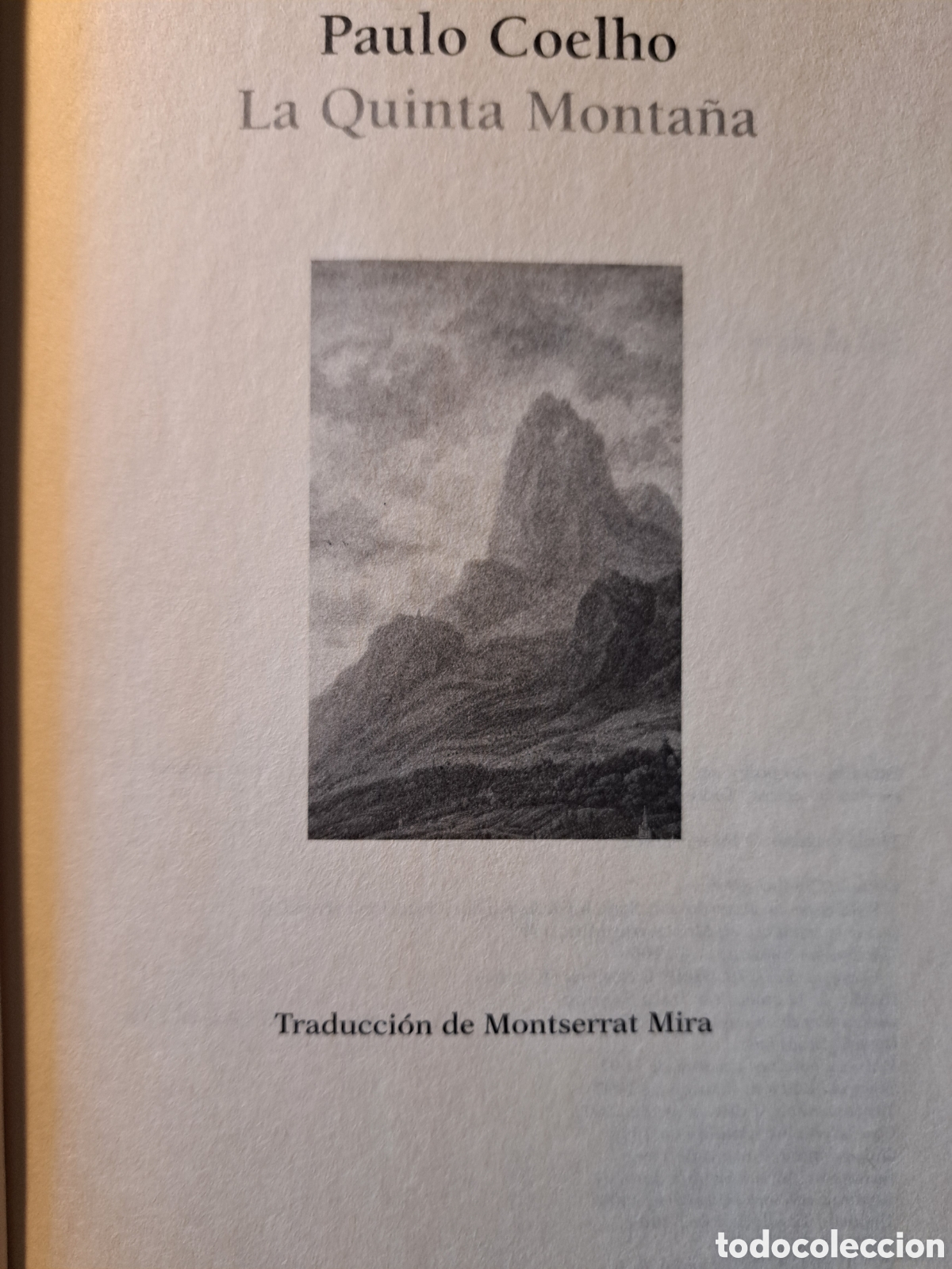Libros de segunda mano: La quinta monta&ntilde;a Paulo Coelho - Foto 4